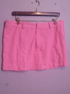 PrettyLittleThing Hot Pink High-Waist Mini Skirt